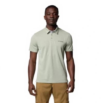 Afbeelding van Columbia Nelson Point™ Polo Heren Outdoorshirt Green