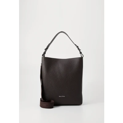 Afbeelding van Marc O&#039;Polo Schoudertas Brinja Hobo Bag Dark Earth Donkerbruin