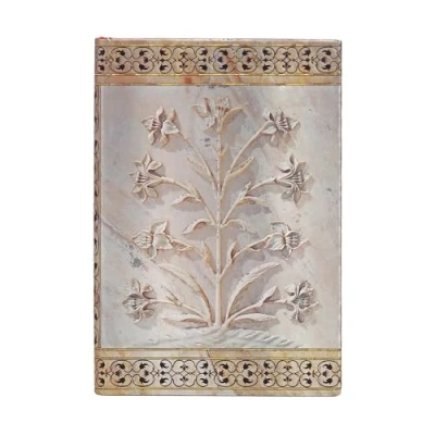 Afbeelding van Taj Mahal Flowers Agra Mini Unlined Hardcover Journal