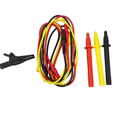 Afbeelding van Testboy Messleitungssatz TV 410 N Meetsnoerenset [ ] Rood, Geel, Zwart 1 set(s)