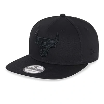 Afbeelding van New Era Onze Mlb Bob 9fifty Chicago Bulls herenhoed, zwart.