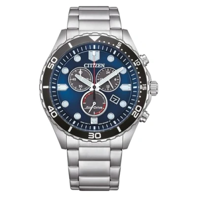 Afbeelding van Citizen OF Sporty Aqua AT2560 84L Horloge Staal Zilverkleurig Ø 43 mm