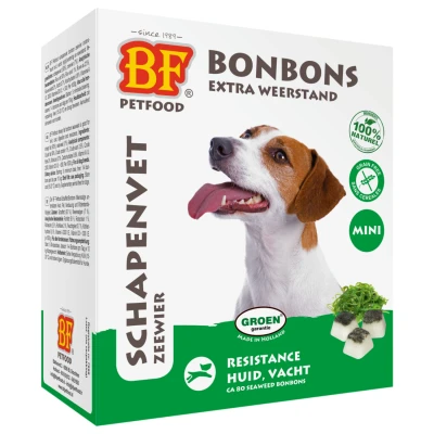Afbeelding van Biofood Schapenvet Mini Bonbons Zeewier 80 ST