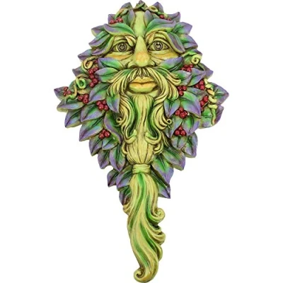 Afbeelding van Nemesis Now Muurdecoratie Winters Watch Green Man Tree Spirit Multicolours