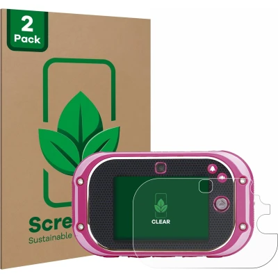 Afbeelding van ScreenLeaf Screenprotector voor Vtech Kidizoom Touch 5.0 2018 Duurzame schermbescherming Folie Beschermfolie transparant (2 Stuks)