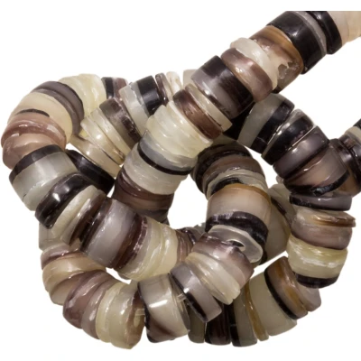Afbeelding van Schelp Kralen (5 x 1 mm) Hammer Shell (165 Stuks)