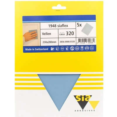 Afbeelding van Siaflex 23X28CM DRY NAT 5 stuks P320 5st fijn Schildersbenodigdheden