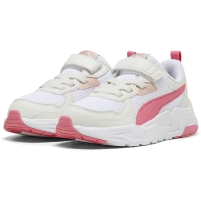 Afbeelding van PUMA Trinity Lite AC+ PS Unisex Sneakers White Magic Rose Vapor Gray