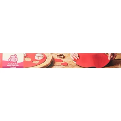 Afbeelding van FunCakes Uitgerolde Fondant Disc Rood 430g Rolfondant