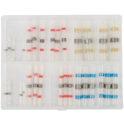 Afbeelding van KS Tools 970.0720 Assortiment kabelschoenen 0.25 mm² 6 Wit, Rood, Blauw, Geel 30 onderdelen