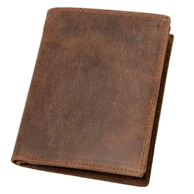 Afbeelding van Alassio Ju 42240 Leren Portefeuille 12X9.5X2.5Cm Bruin