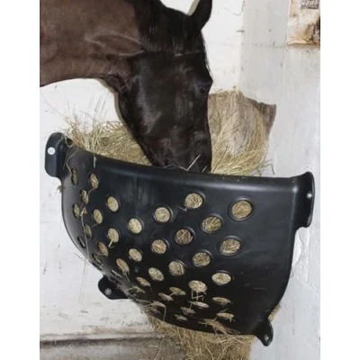 Afbeelding van hoekmodel hay feeder Hooi / hooiruif voor paarden 300 ltr kunststof duurzaam