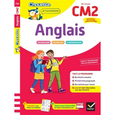 Image de Anglais CM2 Cahier de soutien nouveau programme