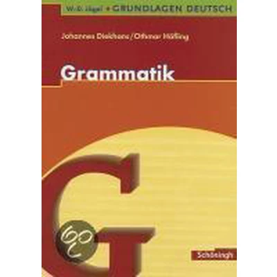 Afbeelding van Grundlagen Deutsch. Grammatik. Neubearbeitung.. RSR 2006