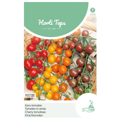 Afbeelding van Tomaten Cherry 4 kleuren Hortitops