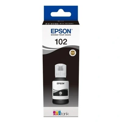 Image de Epson 102 Bouteille d&#039;Encre Pigment Noir
