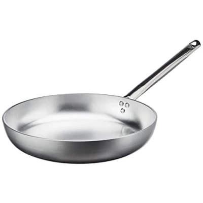 Afbeelding van Pentole Agnelli Professionele aluminium pan; 5 mm, stralende haard 32 cm, zilverkleurig