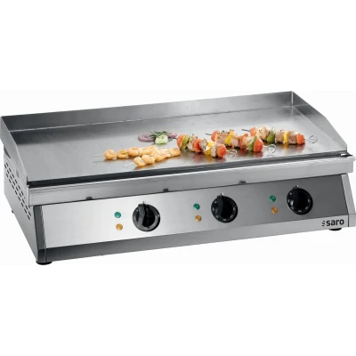 Afbeelding van Bakplaat RVS glad 9kW (H)24,5x(B)84,5x(D)50