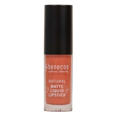 Afbeelding van Benecos Natural Matte Liquid Lipstick Coral Kiss 5ML
