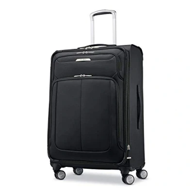 Afbeelding van Samsonite Solyte Dlx Softside Uitbreidbare Koffer met zwenkwielen, Zwart &#039;s nachts., zwenkwielen