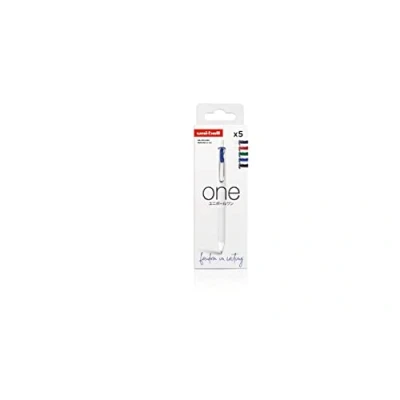 Afbeelding van Uni ball ONE gelroller 0,7 mm assorti, set van 5 stuks