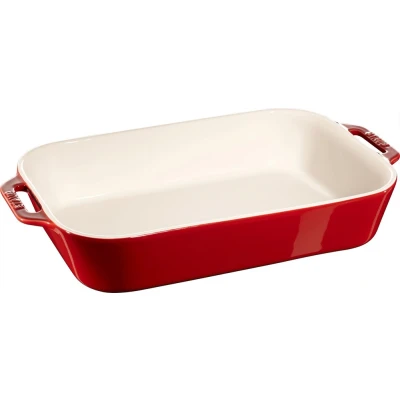 Afbeelding van Staub Gratineerschaal 34 X 24 Cm Kers