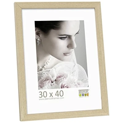 Afbeelding van Deknudt S44CH1 30X40 Wissellijst Papierformaat: 30 x 40 cm Eiken