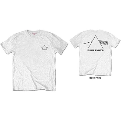 Afbeelding van Pink Floyd DSOTM Prism Heren T shirt M Wit