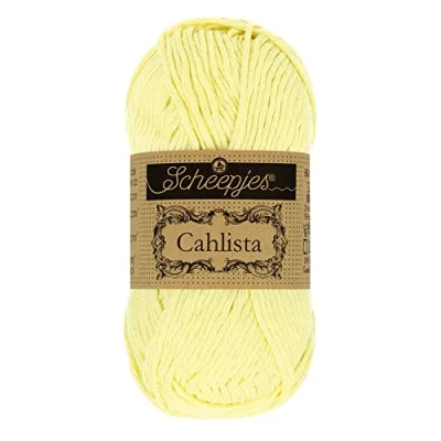 Afbeelding van Scheepjes Cahlista Lemon Chiffon (100)