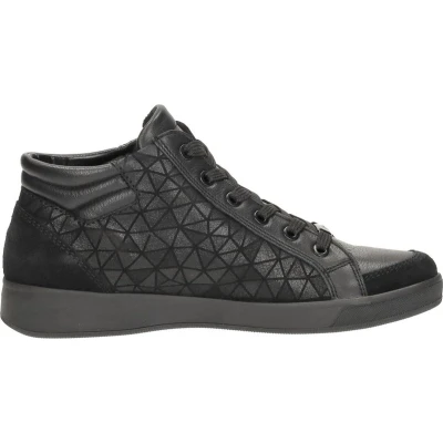 Afbeelding van Ara Rom ST High Soft Veterschoenen Hoog zwart Maat 3.5