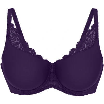 Afbeelding van Triumph Amourette Beugel BH, Dames, Maat: 90E, Royal purple