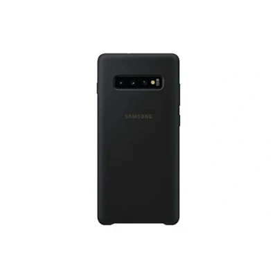 Image de Coque en silicone Samsung Ultra Fine Noir pour Galaxy S10 Plus