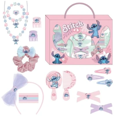 Afbeelding van Disney Stitch Beauty Set Haar Accessoires Meisjes