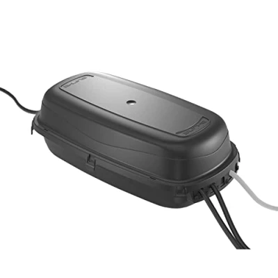 Image de D Line Boîtier étanche pour multiprise, Niveau de Protection IP54 Cotes internes = 290mm (Longueur) x 125mm (Largeur) 110mm (Hauteur) Noir