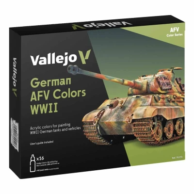 Afbeelding van Model Color German AFV Colors WWII 16 kleuren 18ml 70255