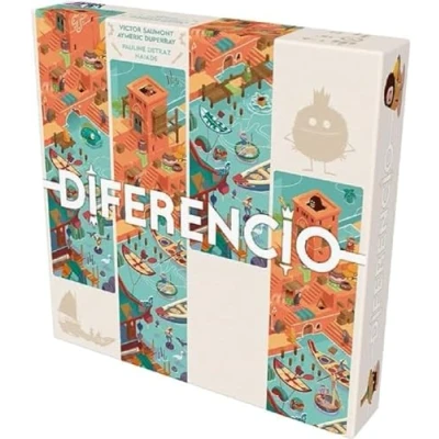 Afbeelding van Asmodee KYF Edition Diferencio bordspellen, visuele geheugenspellen, sfeerspellen vanaf 7 jaar, 2 tot 6 spelers, Franse versie