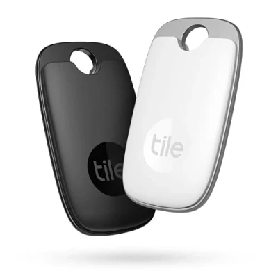 Afbeelding van Tile tracker Pro 2 stuks (Bluetooth, Tot 120 meter, Waterbestendig, Model 2022)