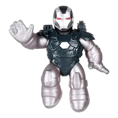 Afbeelding van Heroes of Goo Jit Zu Marvel War Machine Hero Pack figuren gevuld met 4,5 inch hoge super scrunchie kralen (41494)