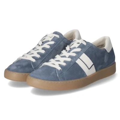 Afbeelding van Paul Green Sneakers laag, Dames, Maat: 43, S suede maincalf lake white Veloursleer
