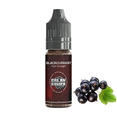 Afbeelding van Zeer sterk Cassis aroma meer dan 230 smaken Galaxy levensmiddelen 50 ml fles
