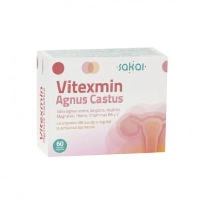 Afbeelding van Sakai Vitexmin Agnus Castus 60 Cap 200g