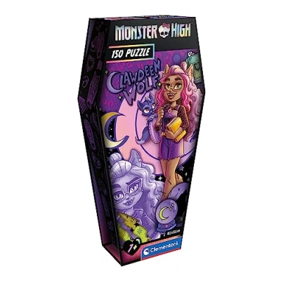 Afbeelding van Clementoni Monster High Clawdeen Wolf Kinderpuzzel 150 stukjes Legpuzzel Vanaf 7 jaar