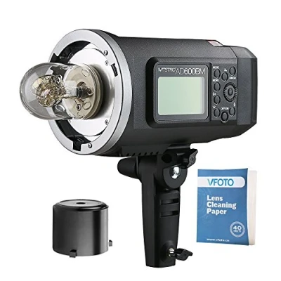 Afbeelding van Godox AD600BM Flash Bowens Mount handmatige versie HSS 1/8000s 600W GN 87 buitenlantaarn met 8700 mAh lithiumbatterij voor Canon Nikon