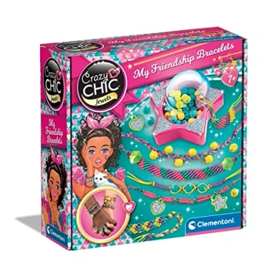 Image de Crazy Chic Coffret création de bracelets l&#039;amitié Perles et fils Dès 7ans