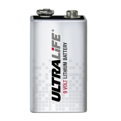 Afbeelding van Ultra Life Lithium 9V 1200mAh 6AM6 (9V batterijen) U9VL J