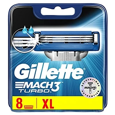 Afbeelding van Gillette Mach 3 Turbo Scheermesjes 8 stuks