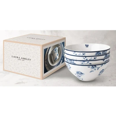 Afbeelding van Laura Ashley Giftset 4 Kommen 16 cm China Rose