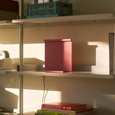 Afbeelding van HAY LBM LED tafellamp met dimmer Luis pink