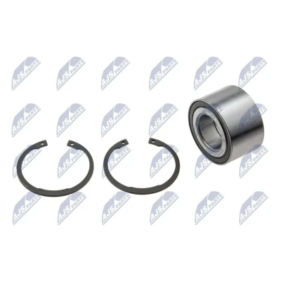Afbeelding van NTY KLP PL 009 Wiellagerset Vooras, Vooras links, rechts Zonder wielnaaf 66mm