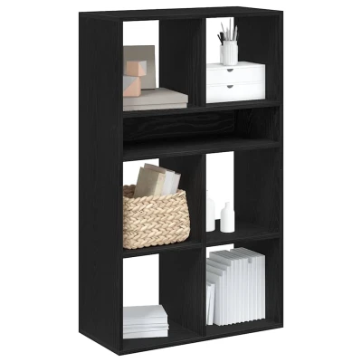 Afbeelding van vidaXL Boekenkast 66x31x112 cm bewerkt hout zwart